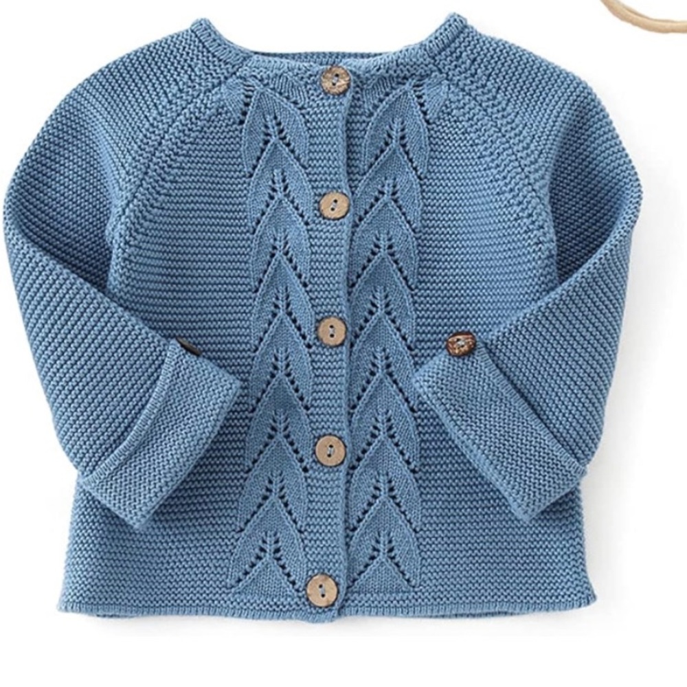 Baby Girls' Fall Winter Cardigan Sweaters Coats for Toddlers